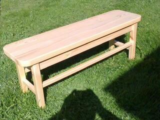 Dřevěná lavice Borovice
